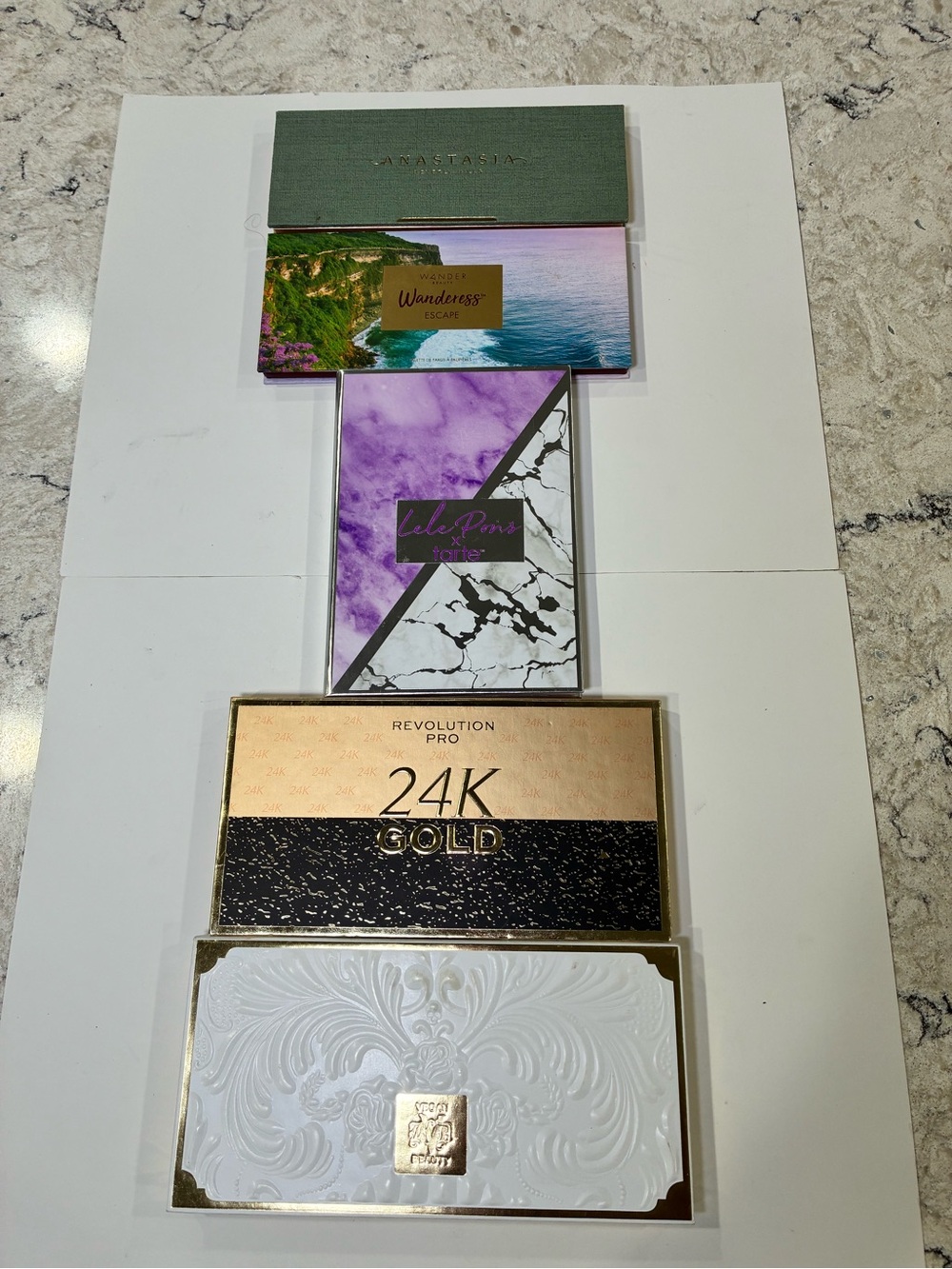 5 eyeshadow palettes ABH, Wander, Tarte, Revolution & KVD Beauty - Picture 2 of 10